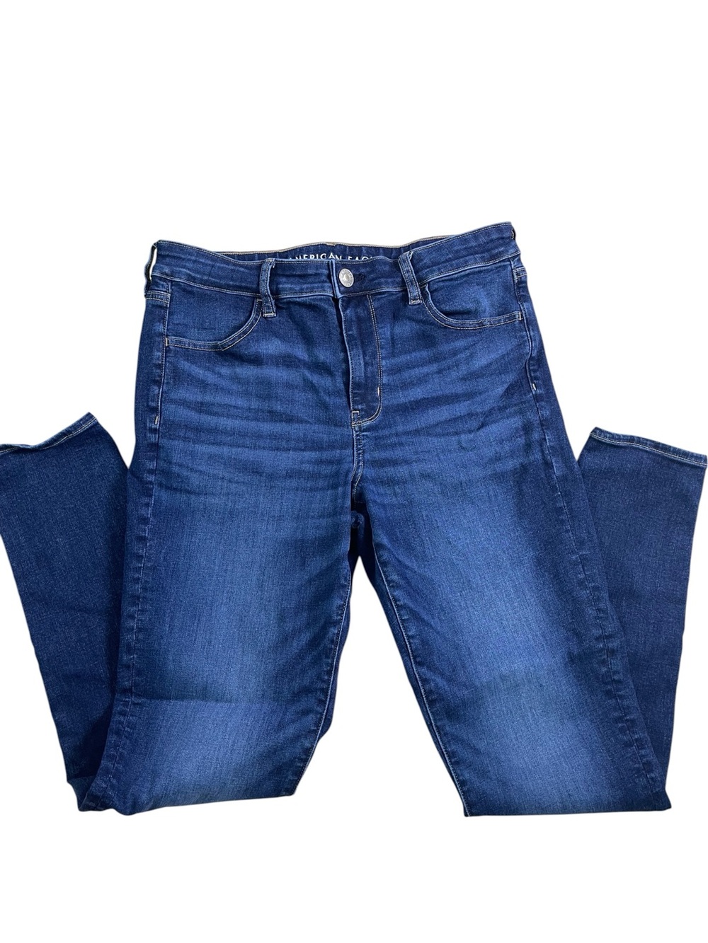 American Eagle Outfitters Next Level Stretch Hi Rise Jegging Jeans 14 long